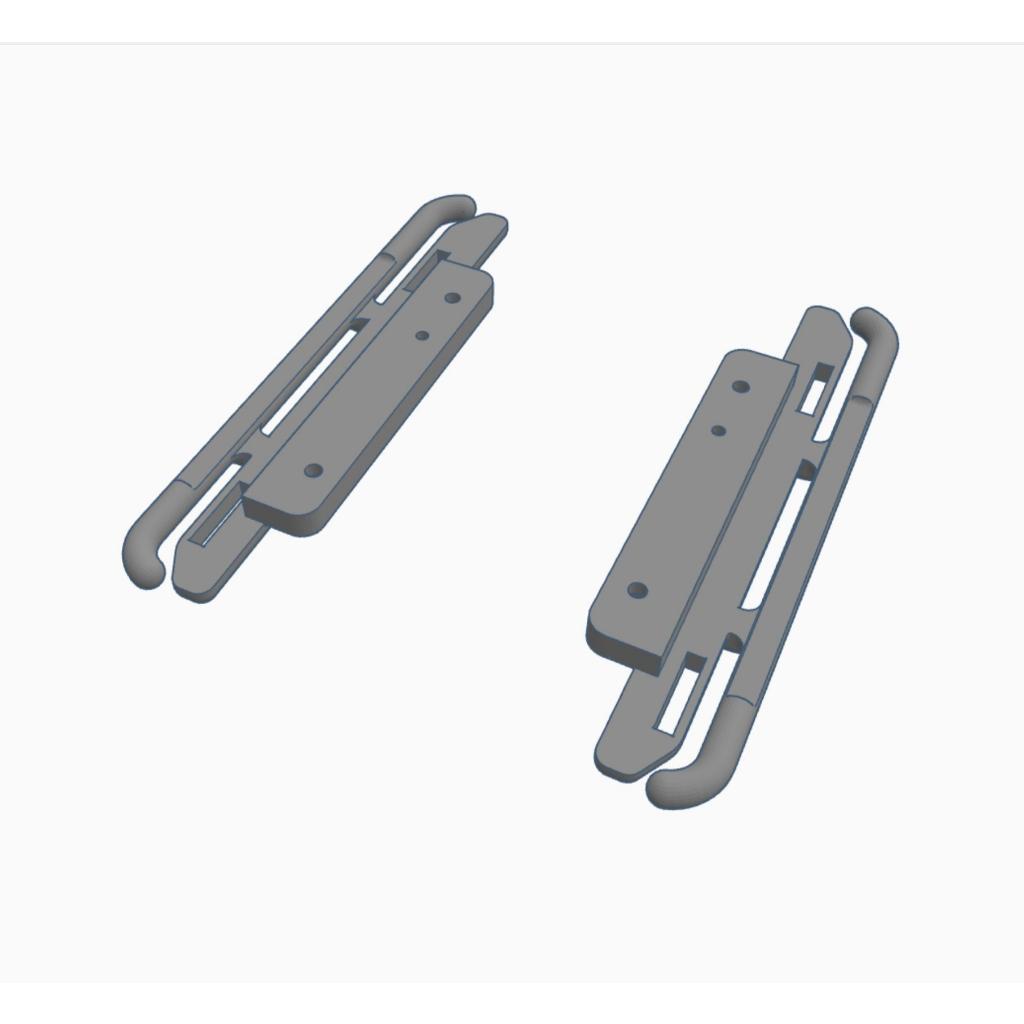 Pijakan Kaki RC MN82, Rock Slider MN82, Side foot step RC Car MN82