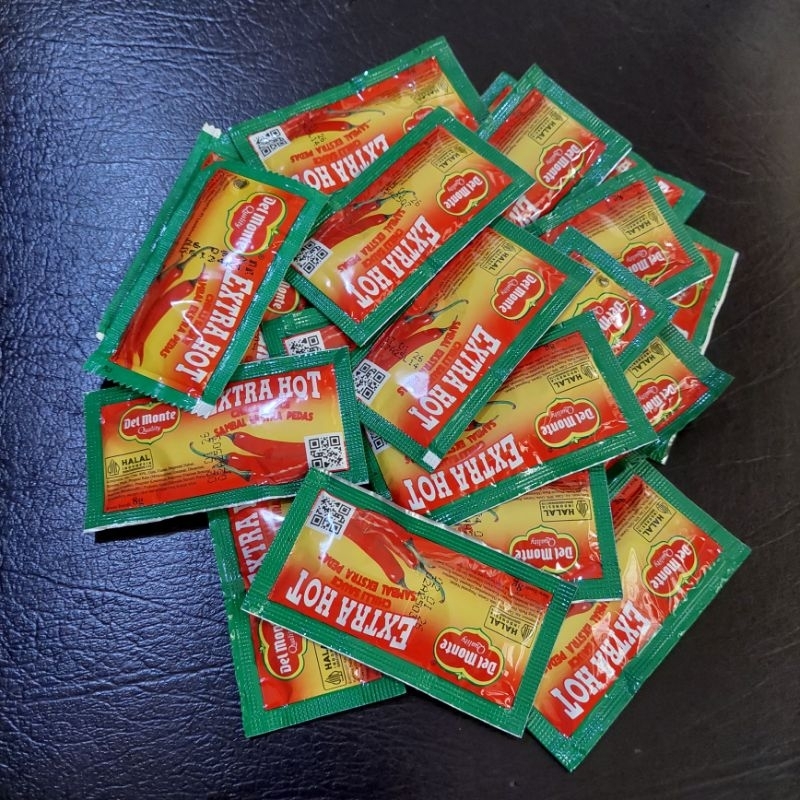 

1 Buah Sachet Saus Sambal Del Monte Extra Hot