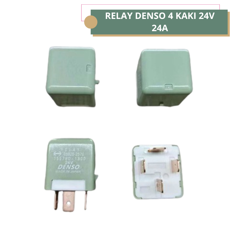 RELAY LAMPU HINO LOHAN 24V KAKI 4 85920-2570