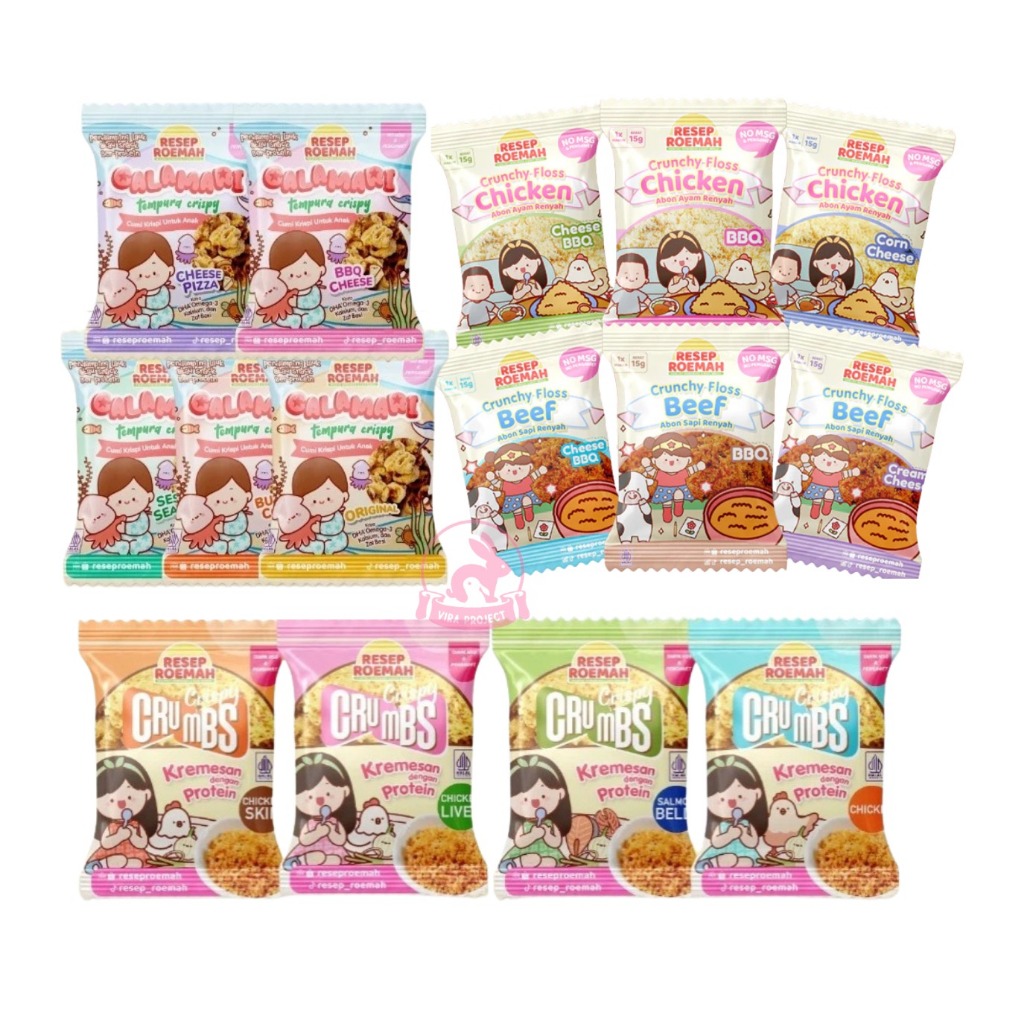 

10+ RESEP ROEMAH ABON MINI SAPI AYAM 15G POTATO FLOSS / CRUMBS KREMESAN/ABON MPASI/CALAMARI CUMI