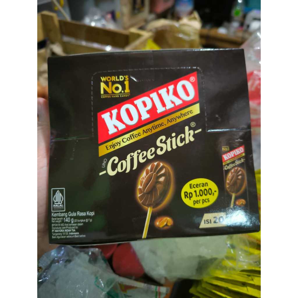 

1 Box Permen Kopiko Coffee Stick isi 20 Pcs