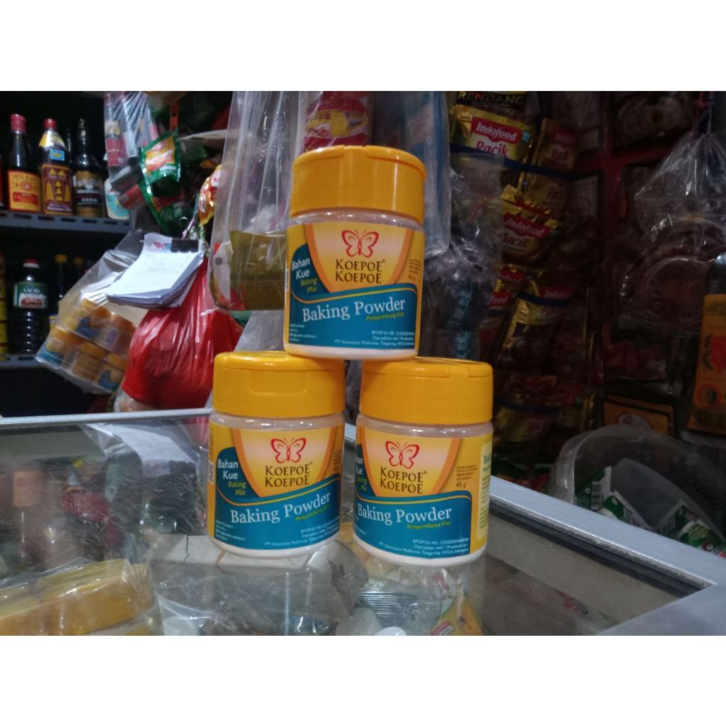

Koepoe Koepoe Baking Powder berat/isi 45gr
