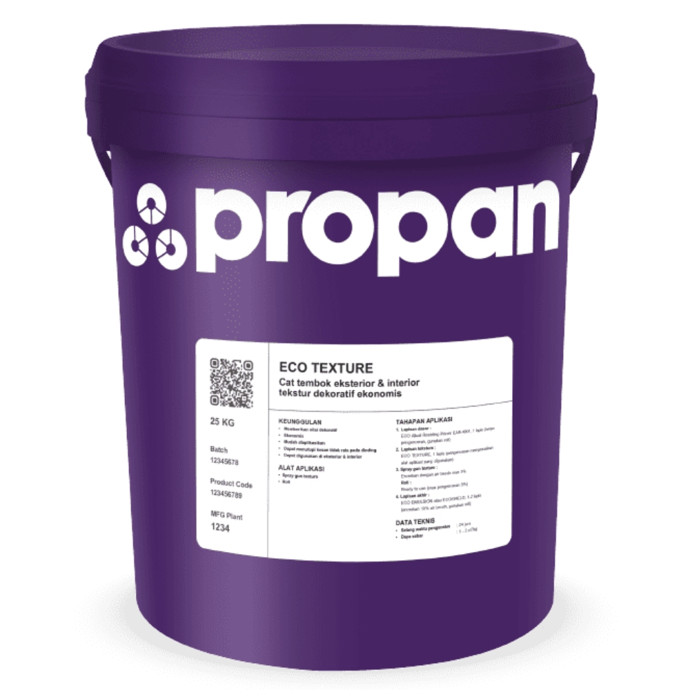 PROPAN ECO TEXTURE Cat Tekstur Dinding Eksterior & Interior 25 KG