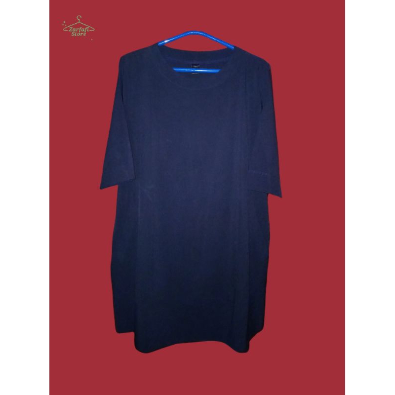 preloved blouse navy