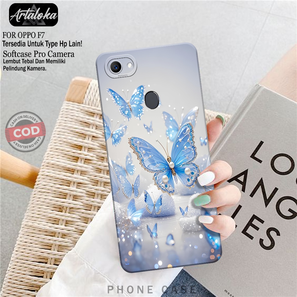 Case Hp Oppo F7 - Silikon Tpu Pro Camera - Softcase Oppo F7 - Casing Oppo F7 - Kesing Oppo F7 - Cove
