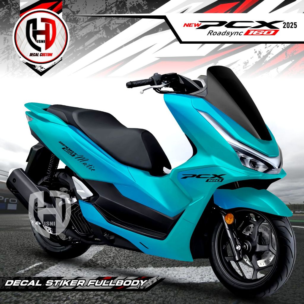 TERLARIS - Decal Dekal New PCX 160 Roadsync 2025 Fullbody - Stiker Sticker Pcx Roadsync 160 Fullbody
