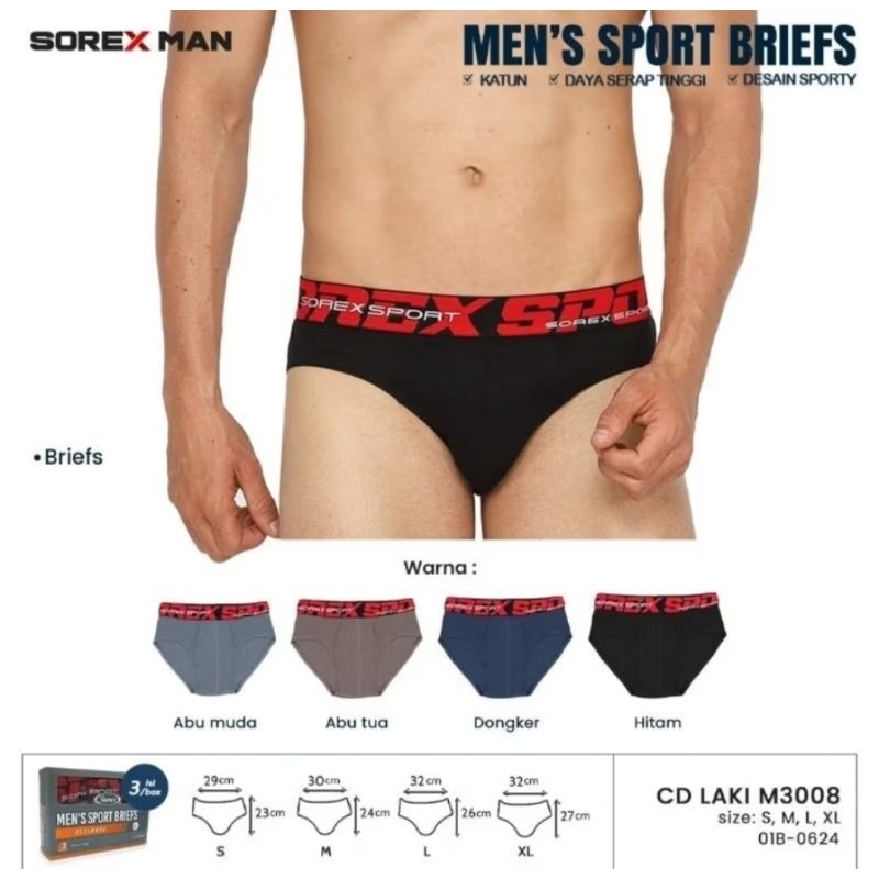 Celana Dalam Sport Pria Sorex Man