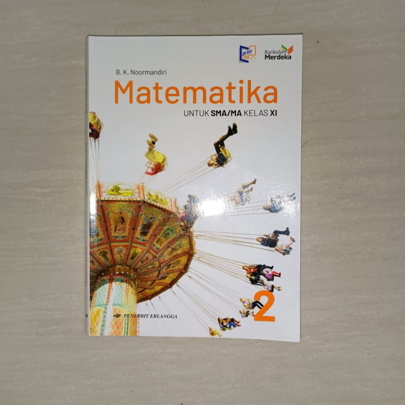 Buku Cetak Matematika Erlangga Kelas 11 Kurikulum Merdeka [Preloved]