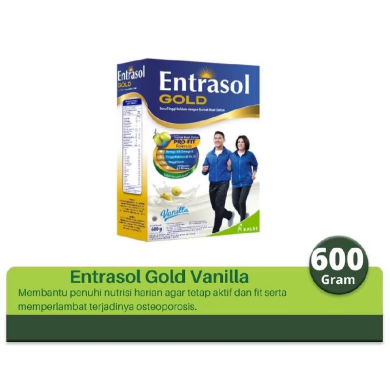 

Entrasol Gold vanila 600gr