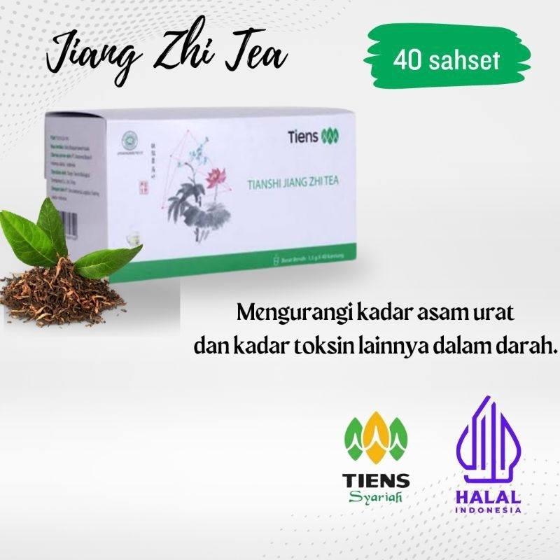 

JIANG ZHI TEA 1 Box Segel | Teh Herbal Untuk DETOX, ASAM URAT DAN PELANGSING BADAN Original 100% Ampuh