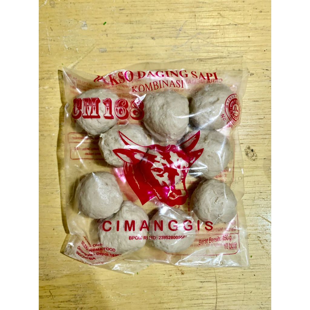 

Bakso Cimanggis CM 168 Isi 10