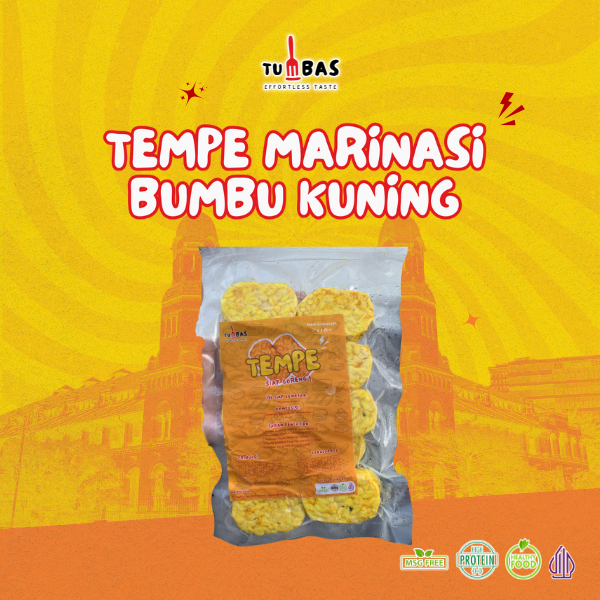 

Tempe Marinasi Bumbu Kuning | Siap Goreng