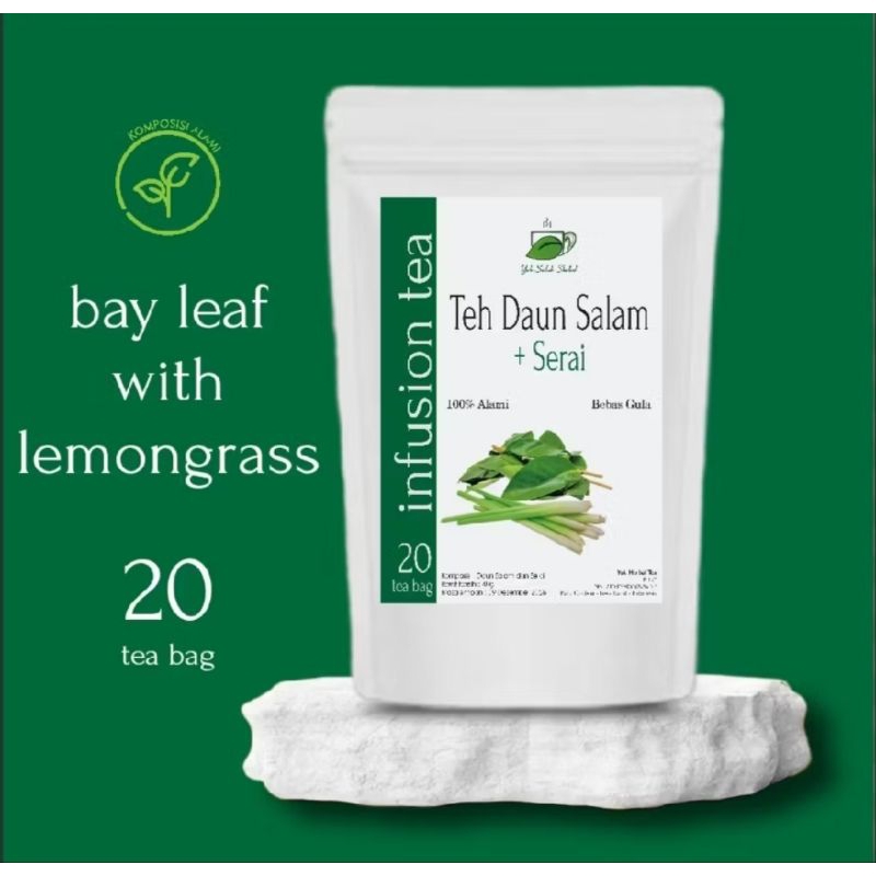 

TEH DAUN SALAM + SERAI / BAY LEAF with LEMONGRASS TEA (20 tea bag)