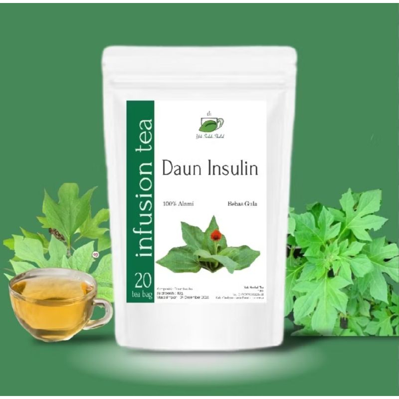 

TEH DAUN INSULIN (YAKON) untuk Diabets ( 20 tea bag )
