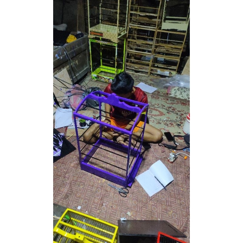 Sangkar Kenari no 2 Bahan Full Jati