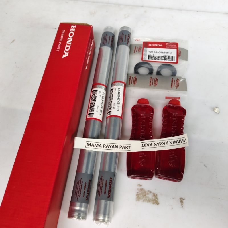 Shock depan Vario 110 Carbu shock depan Vario 110 Carbu lengkap silsok+olisok