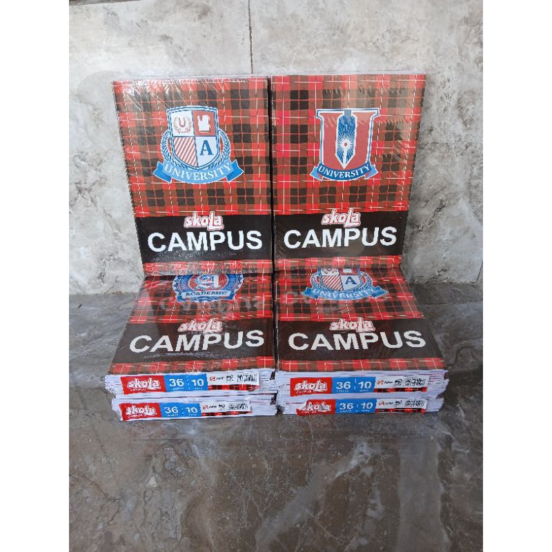 

Buku Tulis Skola Campus isi 36 Lembar Murah (Boxy)