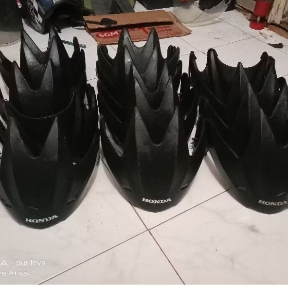 pet topi helm honda trk 3/baut.original