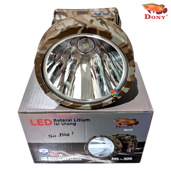 Tivany Senter Kepala Dony MS-309 SO BIG (50 Watt) / Dony Senter Kepala MS309 / MS 309 (Gratis