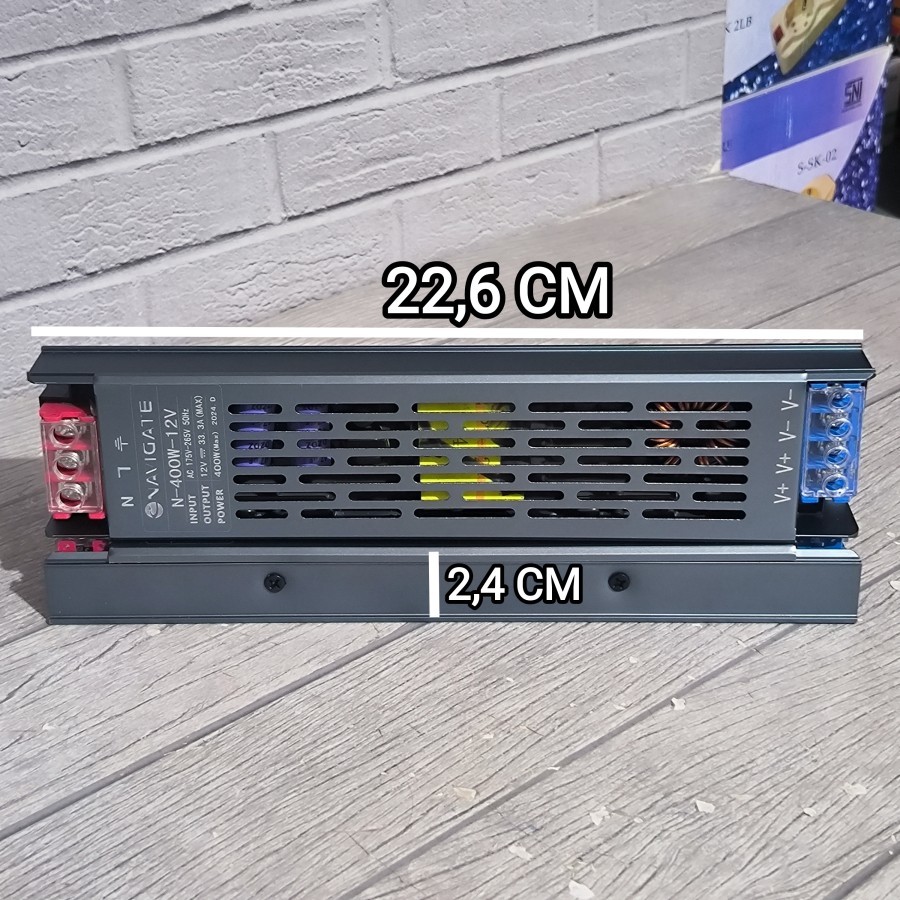 NAVIGATE POWER SUPPLY SWITCHING TRAFO DC 12V 33.3A 400W 400 WATT 12 V