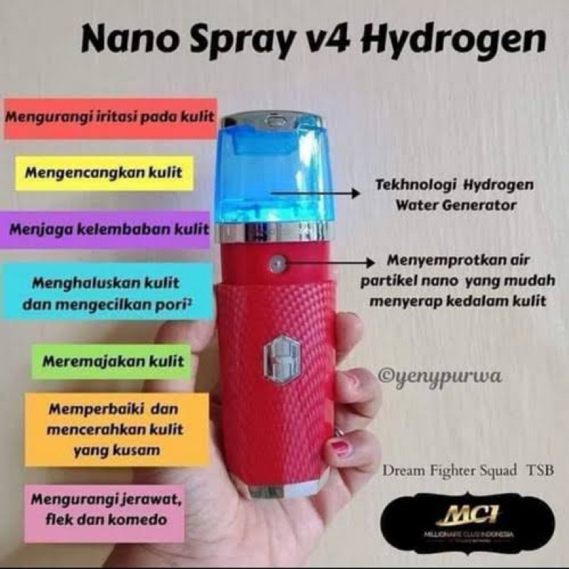 Nano spray mci