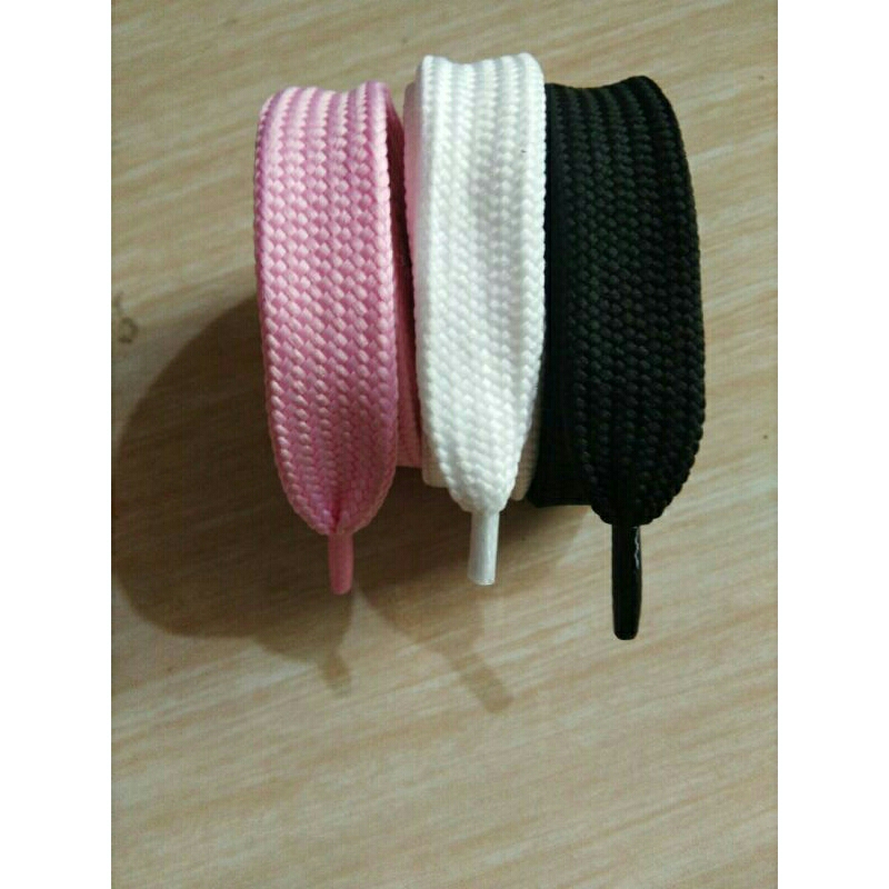 tali sepatu gendut / tali sepatu 2 cm / tali sepatu gembung