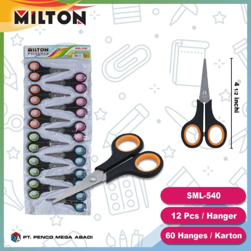 

( 12 pcs ) GUNTING RENCENG 4 inch kecil MONTANA SML - 540