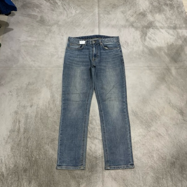 SPAO BLUE WASH JEANS (STRETCH) (Slim Straight) Code : H08
