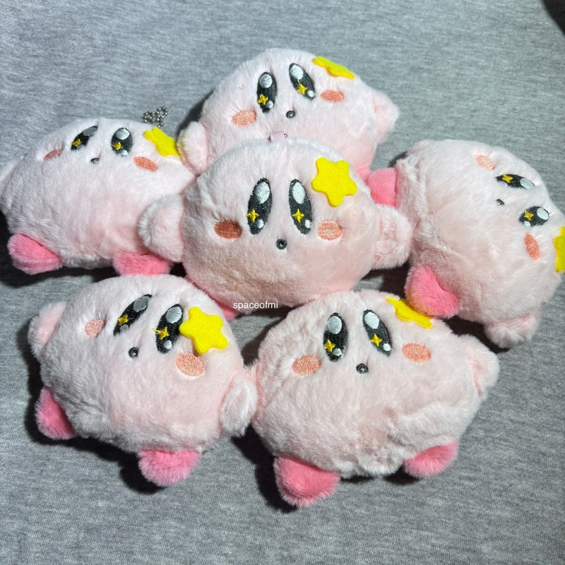 [READY STOCK] PLUSH KEYRING DOLL KIRBY | BONEKA GANTUNGAN KIRBY KEYCHAIN BAGCHARM KIRBY PINK