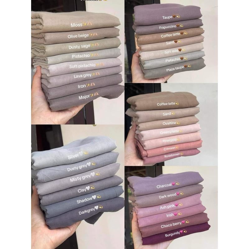 paris jadul varisha 10pc/paris jadul varisha 10pc/paket jilbab paris jadul//paket paris jadul hemat