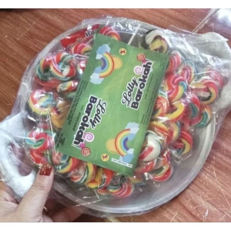 

Lolipop wajanIsi 60 pcs lolipo permen lolly barokah Stok gak banyak beli permen gratis wajan kuali bisa cod instan FL TERLARIS