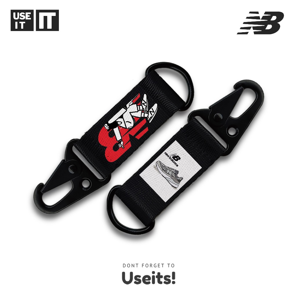 Gantungan Kunci - Keychain Streetwear New Balance - Keychain Pria - Keychain Keren KNB2