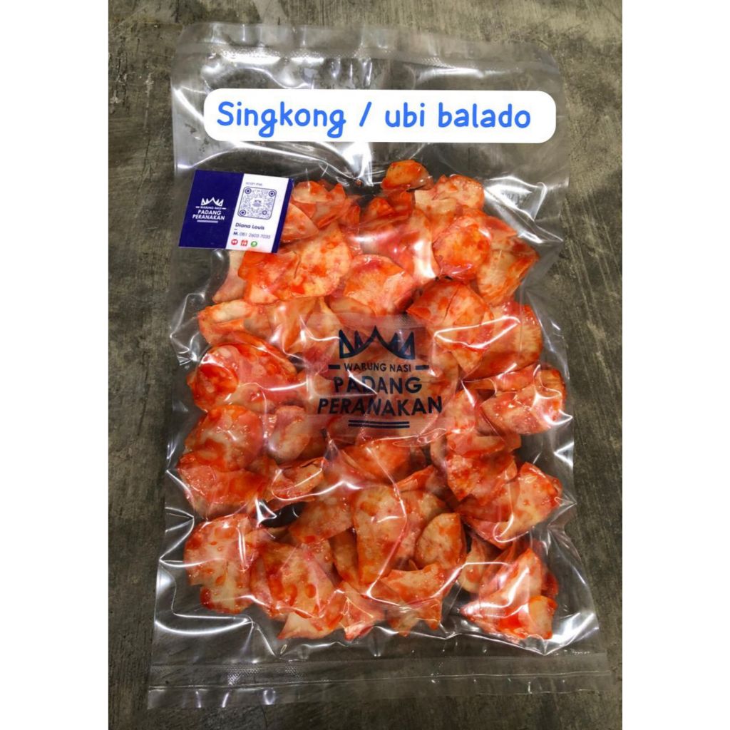 

Kripik Keripik Singkong / ubi Balado Medan