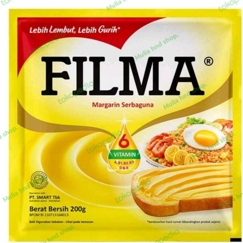 

MARGARIN SERBAGUNA FILMA 200GR