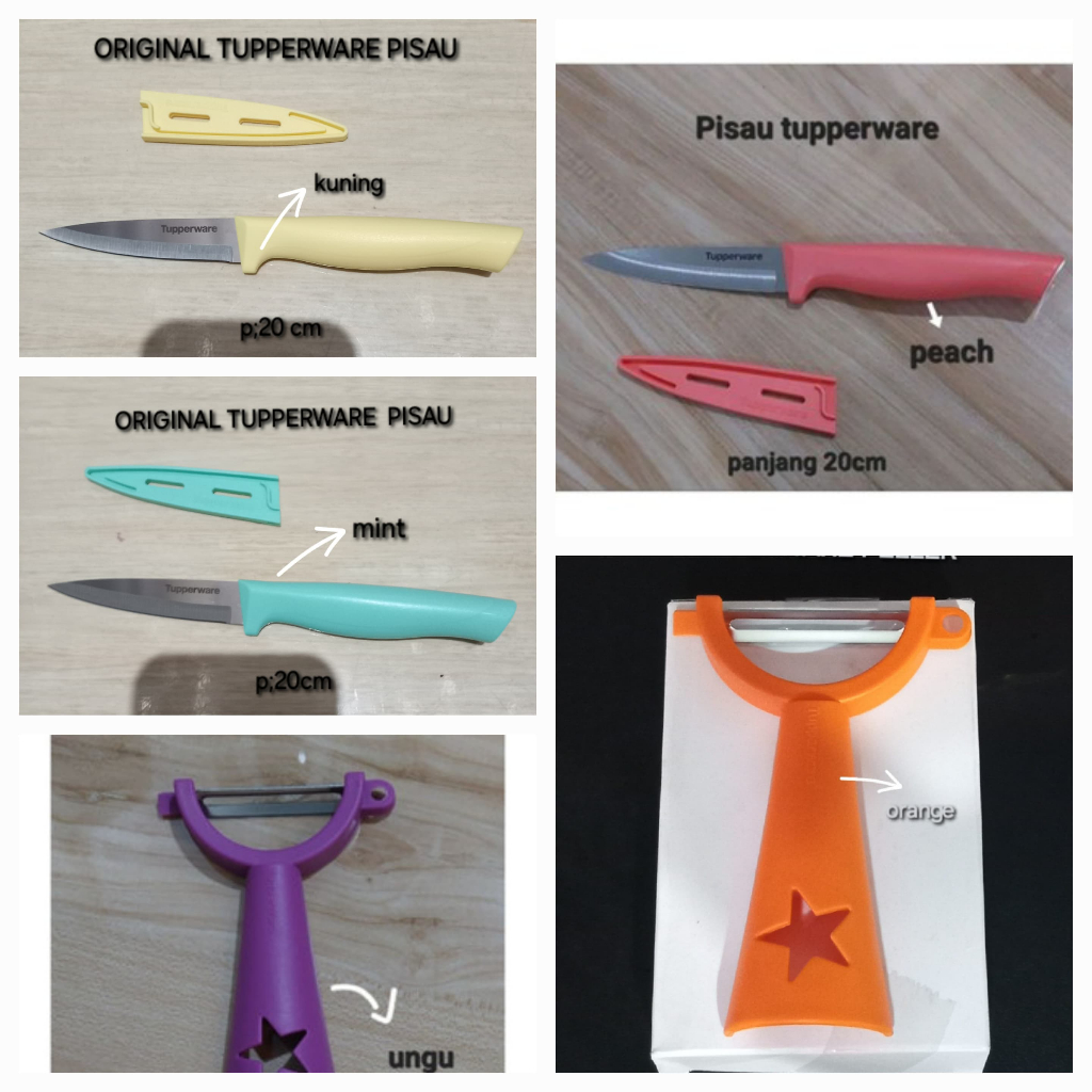 ORIGINAL TUPPERWARE PISAU / PEELER