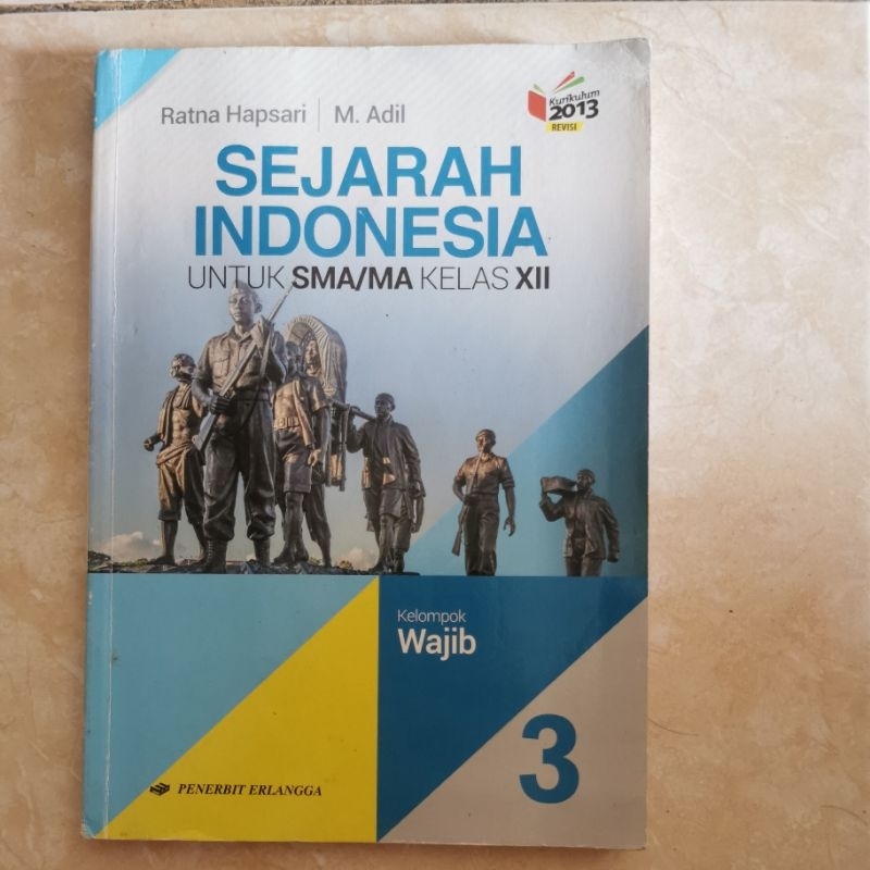 buku Sejarah Indonesia kelas 12 Erlangga