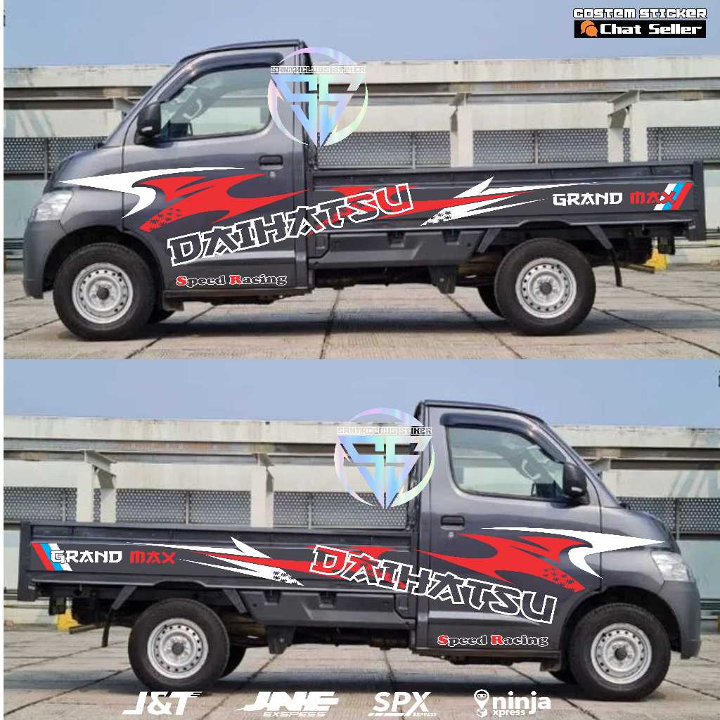promo sticker mobil grandmax pick up cutting sticker grandmax terbaru