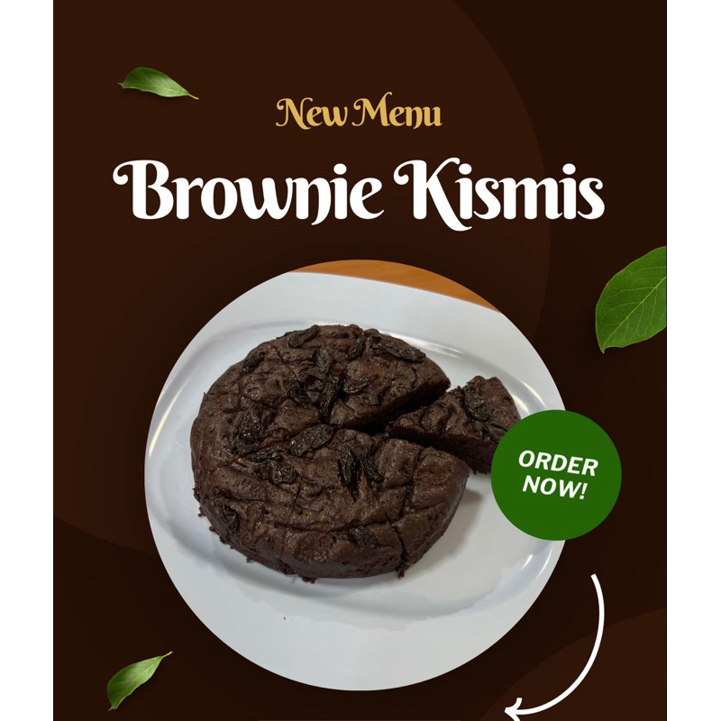

Brownie Kismis, Brownie Kukus baru setiap hari