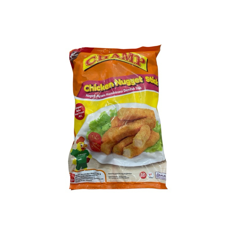

CHAMP CHICKEN NUGGET STIK 900 gr & 450 gr