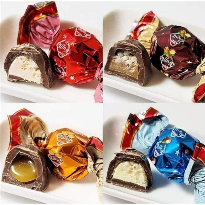 

Coklat Truffle Mix 500 gr | Cokelat Trufle Turkey Elvan - Choco Premium Oleh-Oleh Haji dan Umroh
