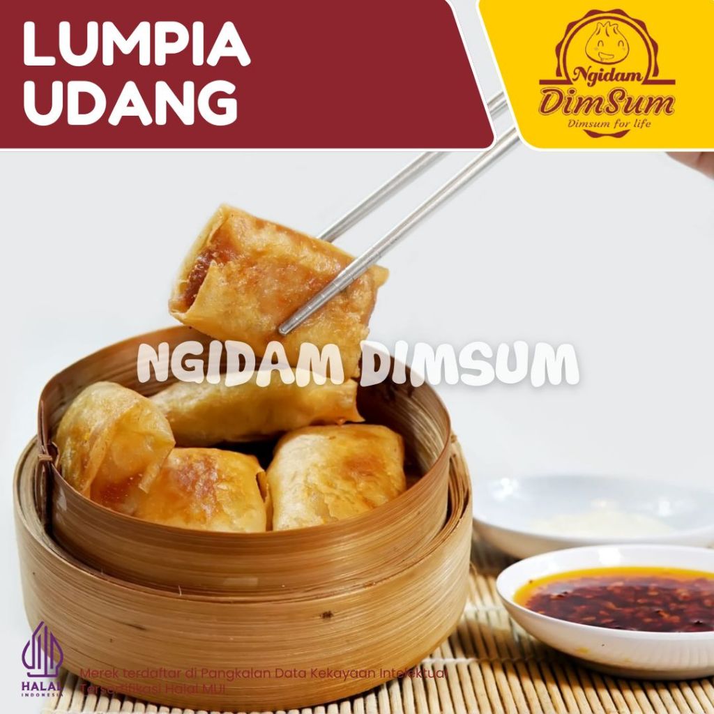 

Lumpia Udang *Bersertifikasi halal MUI*