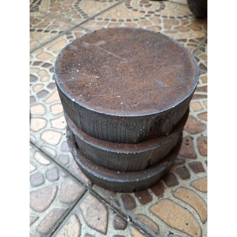 Besi Plat Bulat Tebal 50mm Diameter 100mm-200mm 1 pcs