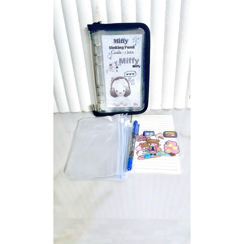 

MIFFY Paket Binder Keuangan Lengkap A6 Set 6 Ziplock Premium, Menabung Sinking Fund Seru Origami project