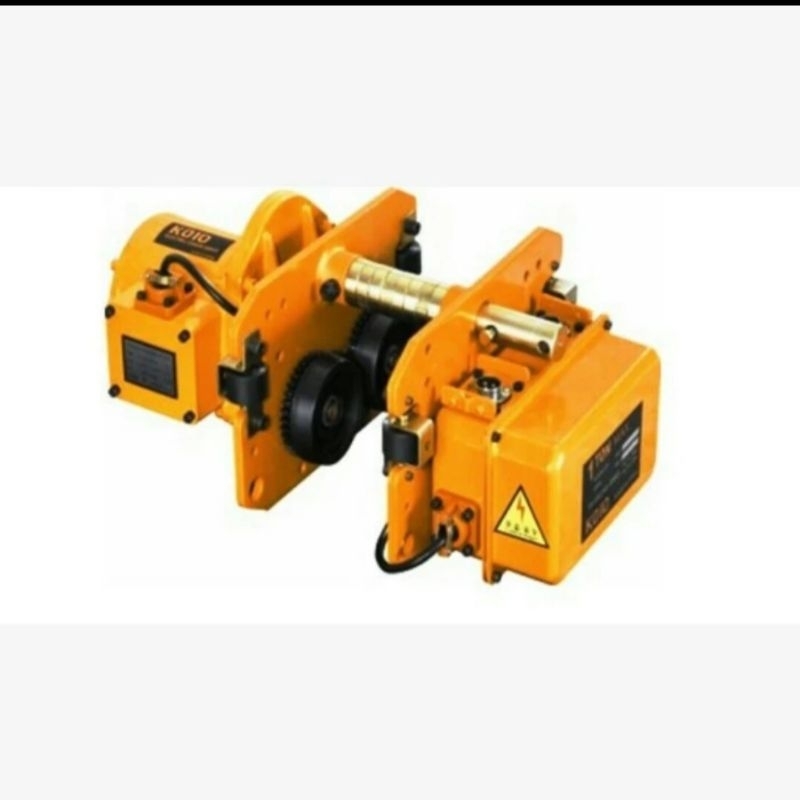 Electric geared trolley hoist . troli elektrik hoist