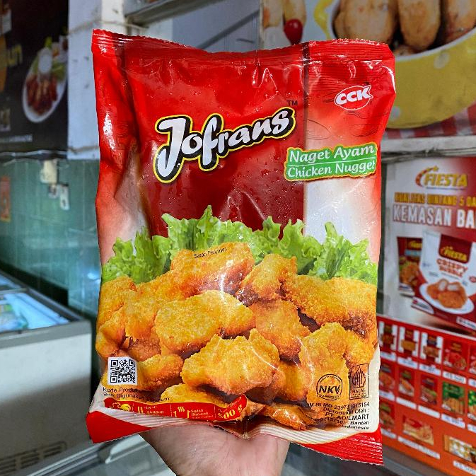 

Jofrans Nuget kemasan 500gr & 1kg