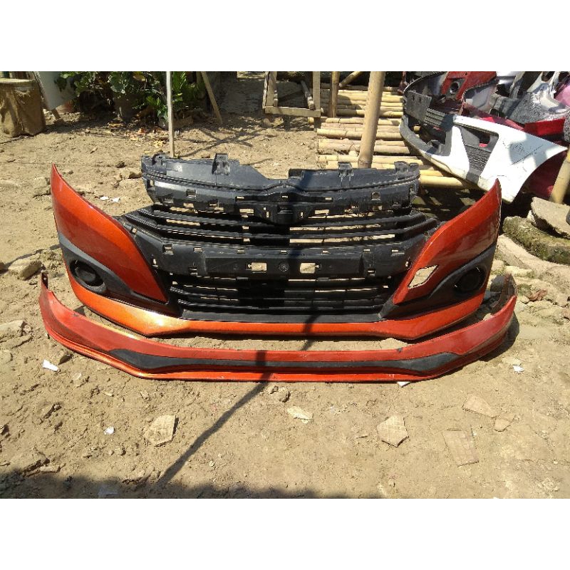 Bemper depan Ayla cc 1.2 plus bodykit 2017 2018 2019