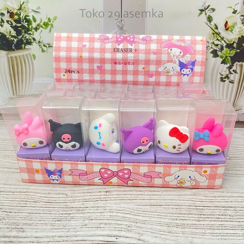 

RAUTAN MINIATUR KEPALA SANRIO R-1838 KARAKTER SERUTAN PERUNCING PENSIL ALAT TULIS SEKOLAH MURAH