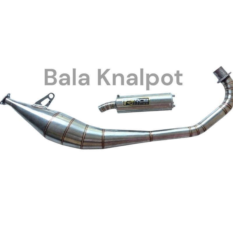 Knalpot satria 2 tak samping RCB model samping