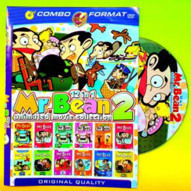 TERLARIS Kaset film Mr Bean Kartun Animasi - Mr Bean Movie Collection