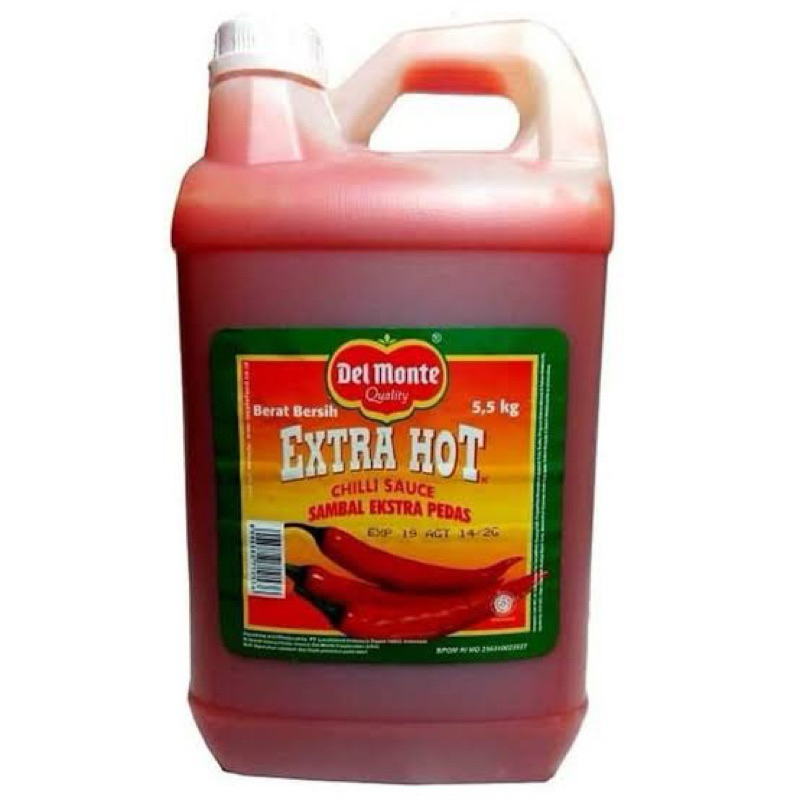 

Delmonte Saus Extra Hot Kemasan Jerigen